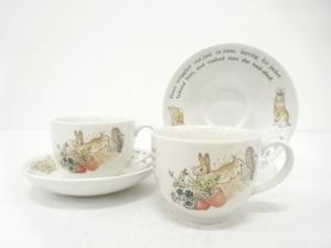 WEDGWOOD　ウェッジウッド　ピーターラビット　カップ＆ソーサー　ペア　洋食器
